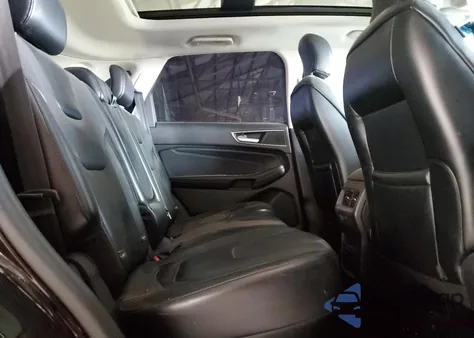 2017 Ford Edge Titanium from USA, damaged, VIN 2FMPK3K92HBB89844